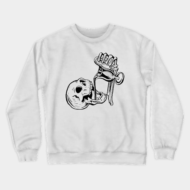 Drink it up Crewneck Sweatshirt by Uglyblacksheep